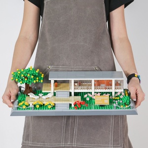 Modelo Educativo de la <span class=keywords><strong>Casa</strong></span> Farnsworth, Juguete de Construcción de Plástico, Arquitectura Americana, Escala 1:1, Creativo - Product Image 4