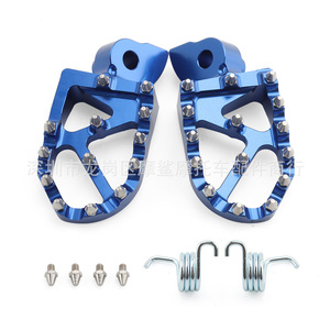 Pédales à pointes bleues Yamaha FYZ450 FWR450 FYZ1256585 YZ250FX WR250, pièces de moto tout-terrain - Product Image 2