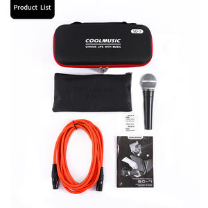 Micrófono Dinámico Profesional de Metal de Fábrica China, Micrófono con Cancelación de Ruido para Auriculares, Uso en Escritorio - Product Image 5