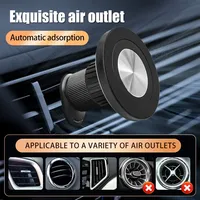 Support de voiture universel ABS MagSafe avec base à rotule de 17 mm, support magnétique GPS, support de téléphone stable et portable, boîte de rangement mobile