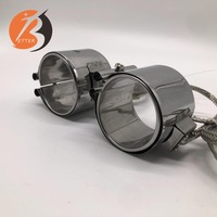 Chauffe-bande en mica 80*80mm pour équipement de séchage de granulés plastiques