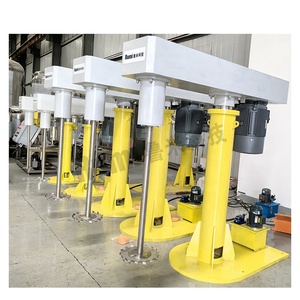 Tốc độ cao công nghiệp sơn sản xuất <span class=keywords><strong>Mixer</strong></span> disperser Dissolver sơn trộn máy công nghiệp thiết bị trộn - Product Image 4