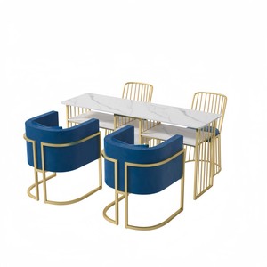Hot Sale <b>Nail</b> Salon Furniture Manicure <b>Nail</b> <b>Table</b> Beauty Station Client <b>Table</b> with Drawers - Product Image 4