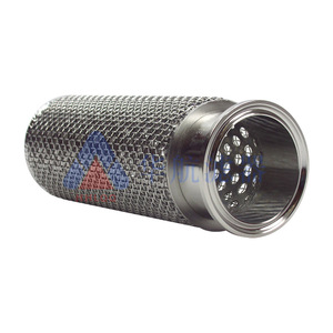 China Airlines suministra malla de filtro de metal multicapa, elemento de filtro plisado resistente a altas temperaturas, malla tejida de tubo de pantalla - Product Image 3