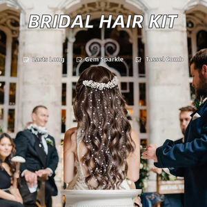 NianCan New European-style Pearl <strong>Hair</strong> Comb Handmade Headpiece Pearl <strong>Bridal</strong> Wedding <strong>Hair</strong> Accessory Wedding Dress <strong>Hair</strong> <strong>Band</strong> - Product Image 3