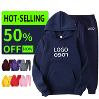 YUDI Vente en Gros Bas Prix Coton Polyester Ensemble Jogging Personnalisé Vierge Surdimensionné Unisexe Sport Pantalon de Survêtement et Hoodies