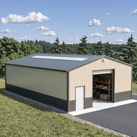 Solution de projet industrielle moderne, structure en acier, panneau sandwich, bureau, atelier, maison préfabriquée (garantie de plus de 5 ans)