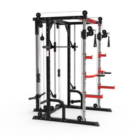 Máquina de herrería multifuncional personalizable, estante de sentadillas para gimnasio, máquina de cable de fitness, uso para DY-7008 en casa