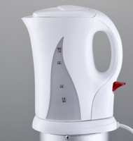 Bouilloire électrique miniature personnalisable de 1 L, fabrication directe, portable, petite bouilloire à eau, plastique PP sans BPA, OEM