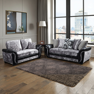 Ensemble de canapés sectionnels de luxe moderne pour salon, en cuir synthétique, pour un mobilier élégant et une décoration de style salon. - Product Image 6