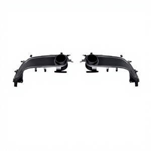 Accesorio de Escape de Fibra de Carbono Estilo Capristo de Alta Calidad Compatible con Ferrari 488 Gtb 2015-2018 86648400 821276 821208 - Product Image 1