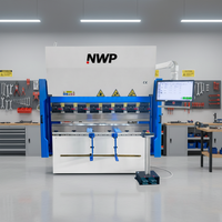 Presse plieuse électrique servo-rigide robuste pour la pliage de tôles de grande épaisseur dans les usines de fabrication