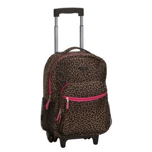 BSCI Customized New Fashion Waterproof Travel <b>Backpack</b> with Rolling <b>Wheels</b> and Laptop <b>Backpack</b>, - Product Image 6