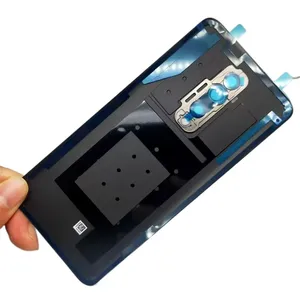 ฝาครอบแบตเตอรี่กระจกด้านหลังสำหรับ OnePlus 7T Pro, ฝาครอบแบตเตอรี่สำหรับหนึ่งบวก<span class=keywords><strong>7tpro</strong></span> ฝาครอบแบตเตอรี่ + เลนส์กล้อง - Product Image 2