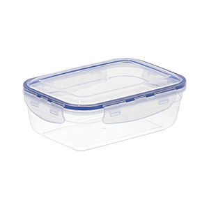 ชุดภาชนะบรรจุอาหารทรงสี่เหลี่ยมแบบสุญญากาศกล่องเก็บของใสกันการรั่วซึมทำจากพลาสติก BPA ฟรี4ชิ้น - Product Image 2