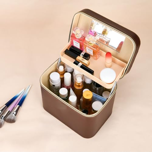 Nuevo Estuche Cosmético Multifuncional, Caja de Maquillaje Profesional de Lujo con Logotipo Personalizado - Product Image 5