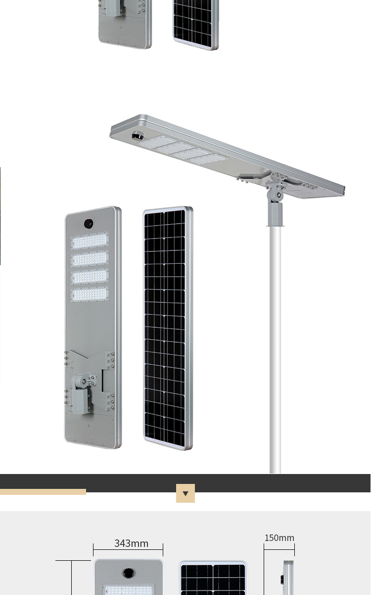 Best Lighting System Controller Mppt 20W 40W 500W Led Twin Lamps Pole Design Smart Ip67 Modular All In One Solar Street Light