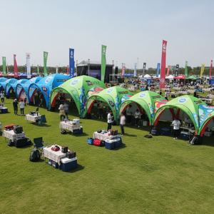 Tentes dôme gonflables étanches <span class=keywords><strong>à</strong></span> LED pour <span class=keywords><strong>l</strong></span>'extérieur, vente en gros, tentes flottantes X Canopy accrocheuses pour événements sportifs - Product Image 4