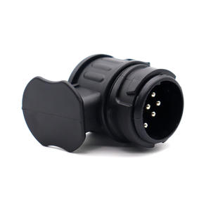Connecteur de remorque européen 12V/24V <span class=keywords><strong>7</strong></span>-<span class=keywords><strong>13</strong></span> voies <span class=keywords><strong>13</strong></span>-<span class=keywords><strong>7</strong></span> <span class=keywords><strong>broches</strong></span> <span class=keywords><strong>adaptateur</strong></span> de prise de remorque électrique pour RV <span class=keywords><strong>caravane</strong></span> camion - Product Image 6