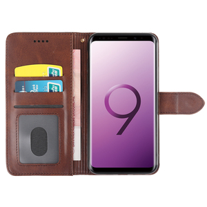 Custodie in pelle custodia a portafoglio per Samsung Galaxy S24 FE S23 S22 Plus S21 S20 <span class=keywords><strong>Ultra</strong></span> S10 S9 <span class=keywords><strong>S8</strong></span> <span class=keywords><strong>Cover</strong></span> magnetica antiurto per telefono - Product Image 3
