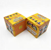 Boîte cadeau surprise en carton recyclé avec impression personnalisée, petite boîte de rangement pour jouets en carton