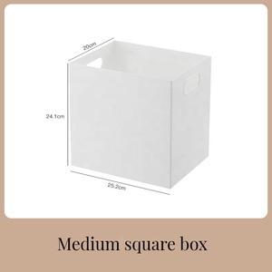 Caja organizadora apilable multiusos, ropa para el hogar, juguetes, aperitivos y artículos diversos, caja de almacenamiento con asas, organizador de mesa y Escritorio - Product Image 6