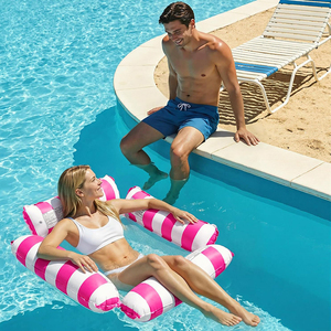 Men Women <b>Inflatable</b> Pool <b>Floats</b> <b>Float</b> Rafts Water Hammock for Summer Outdoor Indoor Pool Lounge <b>Inflatable</b> <b>Floats</b> Water Hammock - Product Image 6