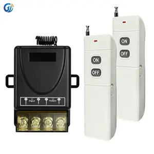 Relay Receiver Module Rf Transmitter Wireless Remote Control Power Electrical Changeover Switch