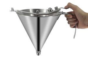 Atacado 1L Vela Pistão Funil Aço Inoxidável mão funil de cera Pancake Cupcake Batter Dispenser - Product Image 5