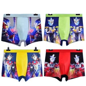 Película Juego <span class=keywords><strong>de</strong></span> dibujos animados Personaje Ropa interior transpirable Calzoncillos Youth Soft Boy Boxer - Product Image 2