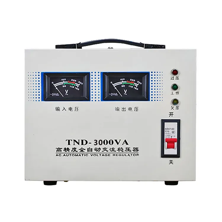 China preço do fornecedor 3000w 5000w contato ac 110v 200v 230v estabilizador automático regulador de tensão