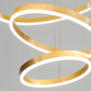 Lámpara <span class=keywords><strong>de</strong></span> araña grande para sala <span class=keywords><strong>de</strong></span> estar, candelabro minimalista moderno <span class=keywords><strong>de</strong></span> <span class=keywords><strong>escalera</strong></span> alta, anillo <span class=keywords><strong>de</strong></span> lámparas para restaurante, Villa - Product Image 6