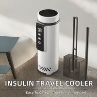 Étui de transport isotherme pour stylo à insuline et médicaments, boîte de transport pour EpiPen, glacière médicale en ABS et aluminium, thermoélectrique 12V 1