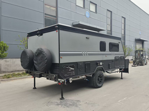 <span class=keywords><strong>Caravane</strong></span> légère pour expéditions, conversion de fourgon de voyage, <span class=keywords><strong>camping</strong></span>-car imperméable pour le <span class=keywords><strong>camping</strong></span> en plein air et les voyages en RV - Product Image 3