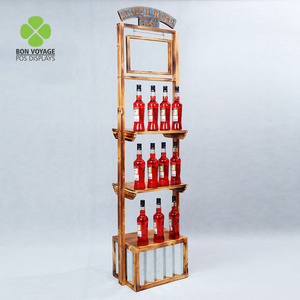 Exhibidores <span class=keywords><strong>de</strong></span> Madera para Botellas <span class=keywords><strong>de</strong></span> Licor, Exhibidores <span class=keywords><strong>de</strong></span> Cerveza Artesanal, Exhibidores <span class=keywords><strong>de</strong></span> Madera para Tiendas <span class=keywords><strong>de</strong></span> Licores, Venta Caliente - Product Image 1