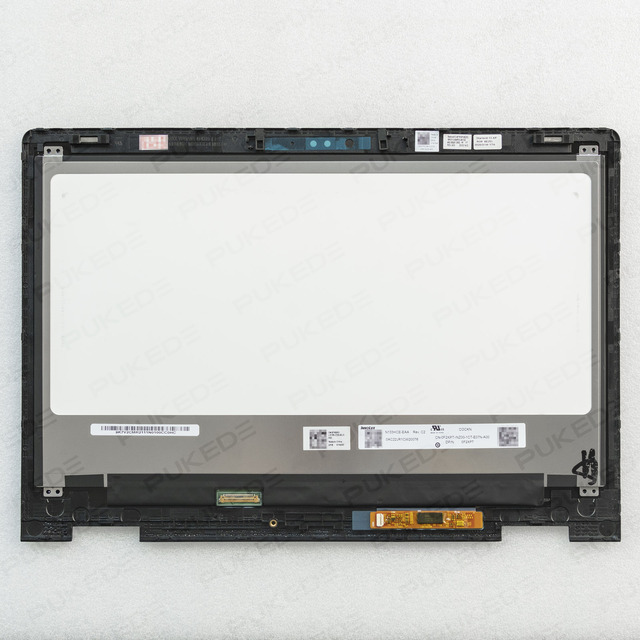 13.3" LCD Touch Screen Digitizer Assembly for DELL Latitude 3379 3390 2-in-1 LED Display Panel Replacement FHD1920x1080 07K6XG