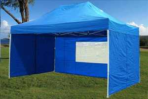 Carpa de Playa Ecológica 3x6M Oxford con Conector Nuevo, 8 Clavos de Acero, 4 Cuerdas de PVC y Estructura Metálica para Uso Exterior DC-F - Product Image 2