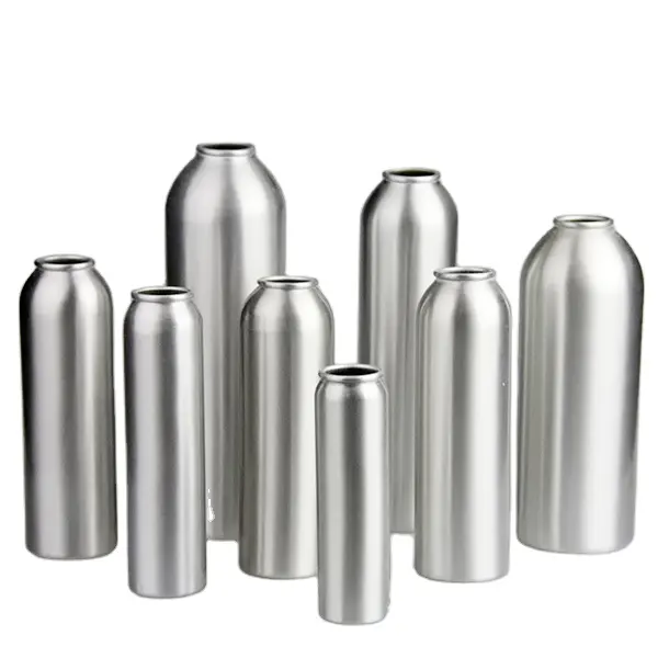 Lata de aerosol personalizada Botella de aerosol de aluminio con espray de perfume de aluminio