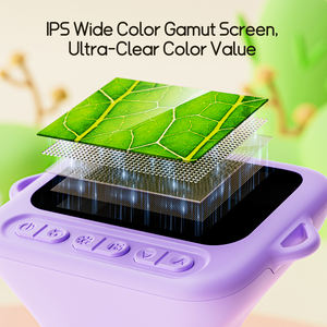 メーカー子供用ポータブルSTEM顕微鏡1000X 2インチスクリーン屋外用関心栽培おもちゃ子供用 - Product Image 4