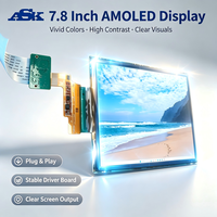 Écran AMOLED flexible, pliable, enroulable ASK Mipi Board 7,8 pouces 1440x1920, panneau d'affichage pour robotique médicale