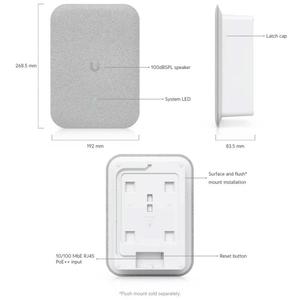 ลำโพง UP-AI-Speaker PoE AI สำหรับระบบรักษาความปลอดภัย UniFi พร้อมกล้องเชื่อมต่อเสียง W1175 - Product Image 2