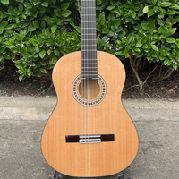 Aiersi Brand High Quality All Solid Cedar Top Flamenco 39 Inch Classical Guitar for Sale Professional Instrument