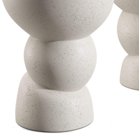 Table d'appoint de style farmhouse, meubles de salon, durables et faciles à nettoyer, pour une utilisation en intérieur et en extérieur