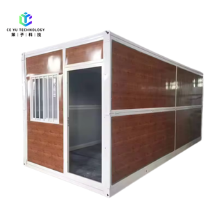 Casa Container Pieghevole di Lusso Espandibile, Moderna Prefabbricata e Richiudibile per Magazzino, Rifugio di Emergenza e Stoccaggio - Product Image 3