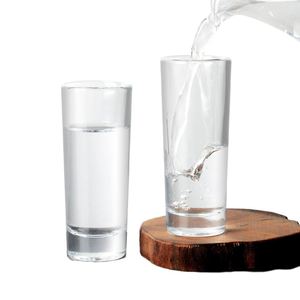 Verres à shot transparents personnalisés de 60 ml à base épaisse, verres hauts de 2 oz pour whisky, tequila, vodka, spiritueux et liqueurs – Vente en gros - Product Image 2