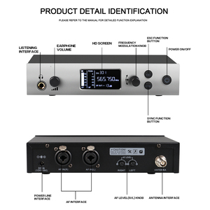 Voxfull G5 One-Drag-One Système de surveillance intra-auriculaire à réduction de bruit audio professionnel pour la diffusion en direct/scène - Product Image 5