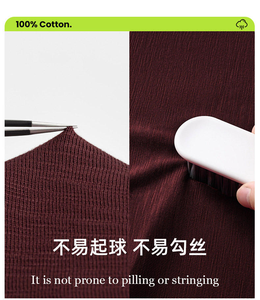 เสื้อยืดคอกลมทรงหลวมผ้าริบเนื้อหนัก 310 กรัม สีพื้น สำหรับผู้ชาย สไตล์ลำลอง รับสกรีนโลโก้ - Product Image 4