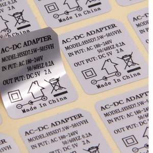 Étiquettes autocollantes en rouleau BOPP argent brillant mat, personnalisées, imperméables, pour bouteilles, vente en gros - Product Image 3