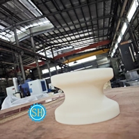 Servicios de Mecanizado CNC para Piezas de Nylon Fundido a Medida, Ruedas y Poleas de Monómero de Nylon MC
