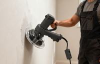Ponceuse murale électrique OEM 220V, sans poussière, auto-amorçante, polisseuse, meuleuse de mastic mural, polyvalente et universelle